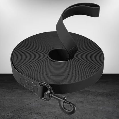 longe-pour-chien-noire-impermeable