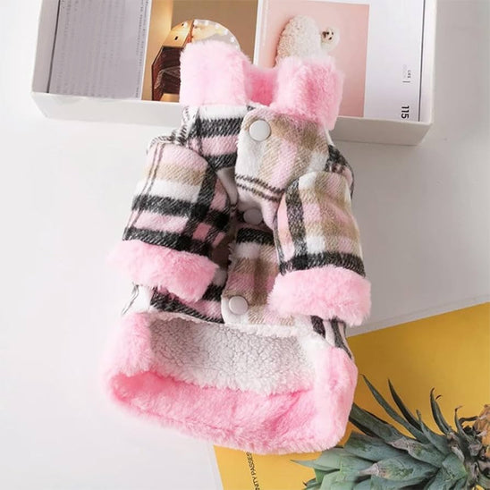 manteau-pour-chien-elegant-rose-style-anglais-toutouchic