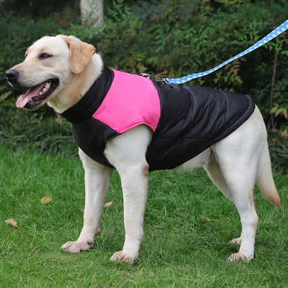 manteau-pour-chien-rose-doublure-chaude-rainkool
