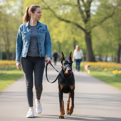 Museliere chien​ PawShield noir malinois promenade