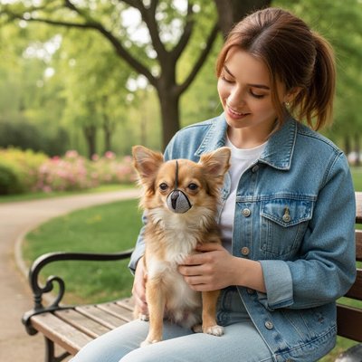 Museliere pour chien​ PawSerenity chiwawa mignon