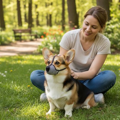 Museliere pour chien​ PawSerenity respirante