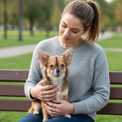 Museliere pour chien​ PawSerenity robuste légère