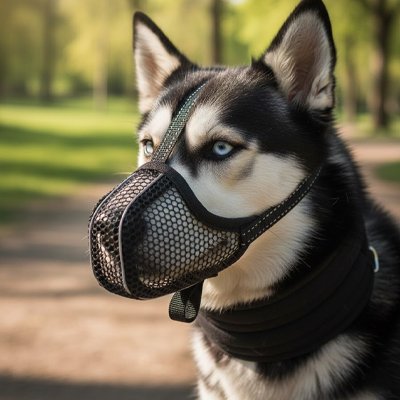 Muselière pour chien​ SoftGuard husky