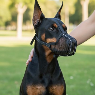 Muselière pour chien​ SoftGuard malinois parc