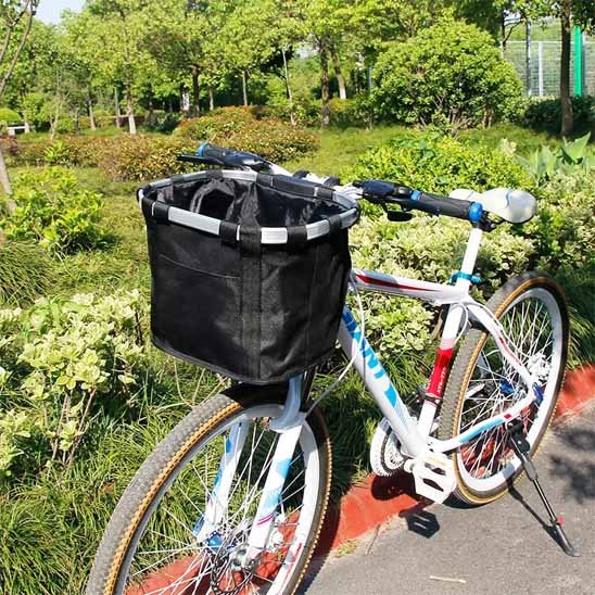 Panier pour chien pour vélo pratique rigide conforable