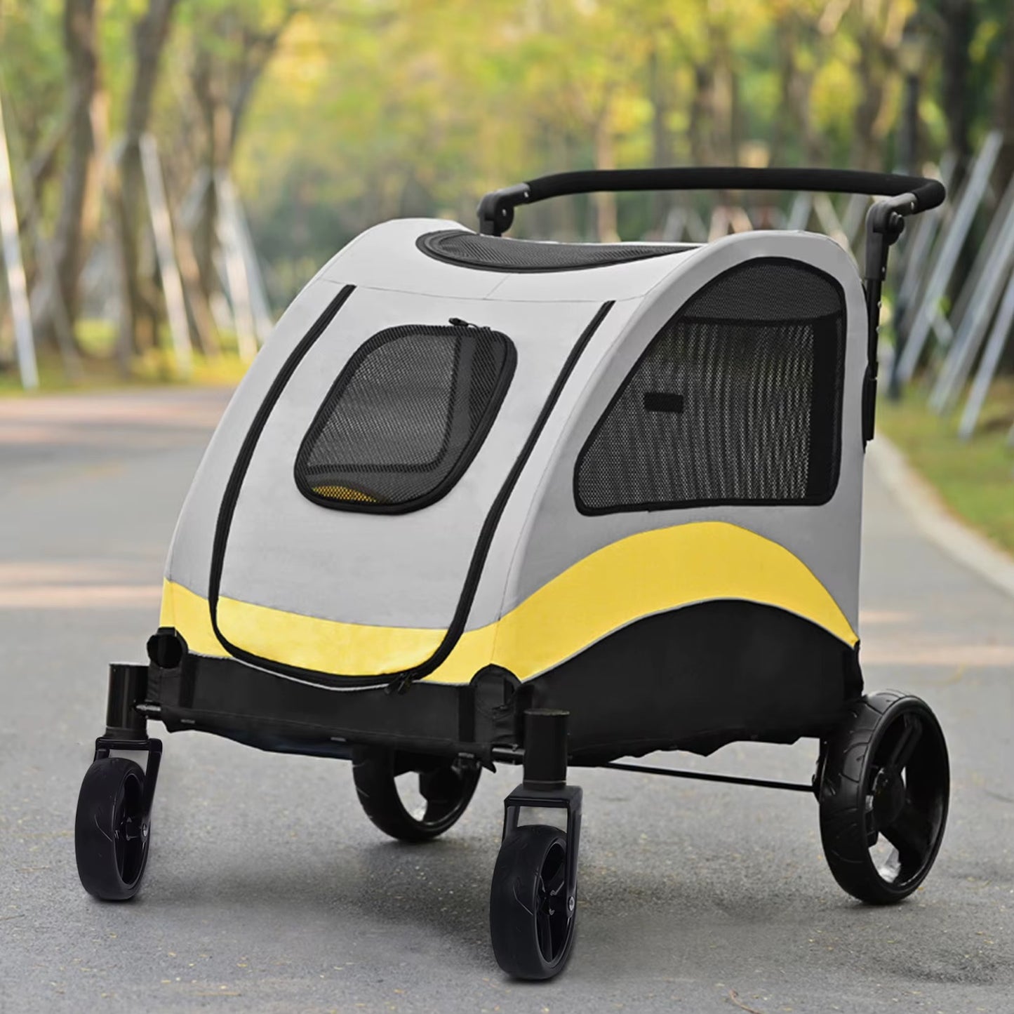 poussette pour chien crossdog design