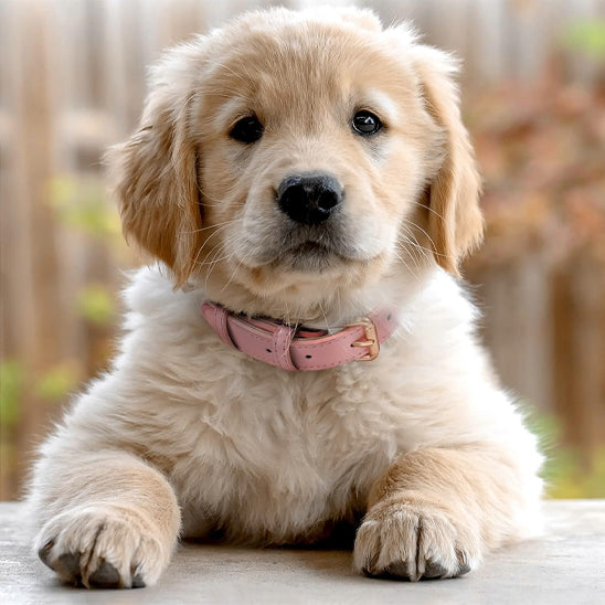 Collier cuir chien | Cuir & Crocs