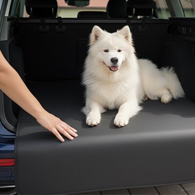 Protection chien voiture K9-Cargo berger suisse en voiture