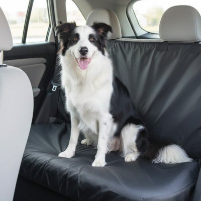 Protection chien voiture SeatPaw border collie en voiture
