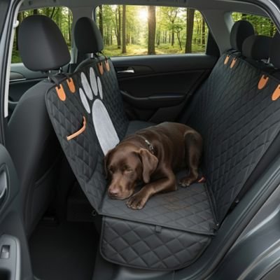 Protection voiture chien​ AutoProtect labrador en voiture
