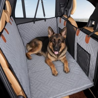 Protection voiture chien​ CanopyDog gris berger allemand voiture