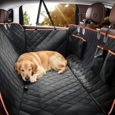 Protection voiture chien​ RidePup golden en voiture