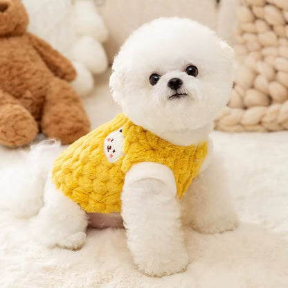 pull-pour-chien-jaune-chaud-cozypaws