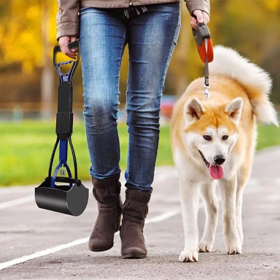 ramasse crotte pour chien pratique anti douleur dos