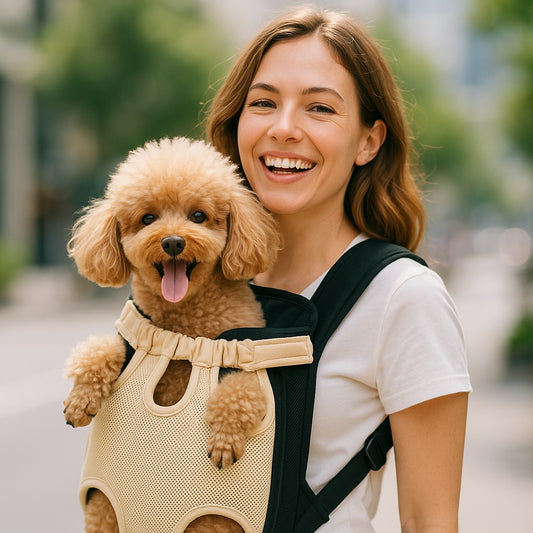 sac-a-dos-chien-femme-heureuse-pataventure