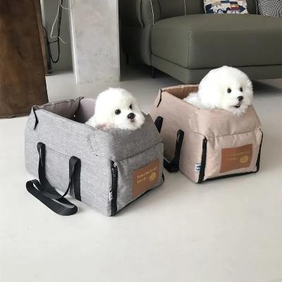 sac-de-transport-chien-rose-gris