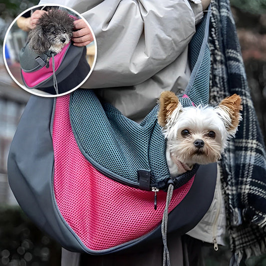 sac-de-transport-chien-rose