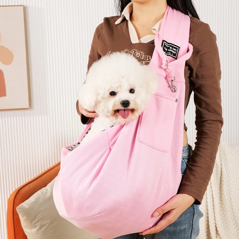 sac-de-transport-chien-rose