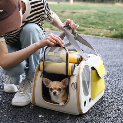 Sac de transport pour Chien K9Move jaune parc
