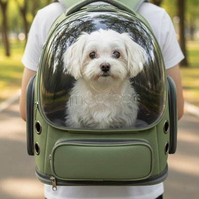 Sac transport Chien BubblePaw kaki design