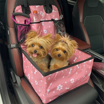 Siege auto chien DoggyNest yorkshire en voiture 