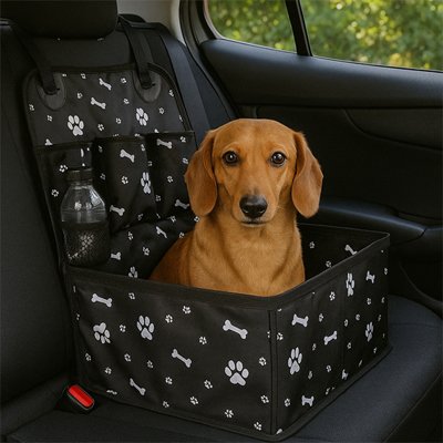 Siege auto chien noir pratique AutoPup