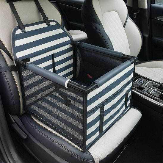 Siege auto chien​ PawDrive design rayé rigide 