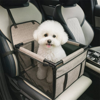 Siege auto chien​ PawDrive kaki bichon voiture