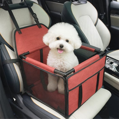Siege auto chien​ PawDrive rouge bichon voiture