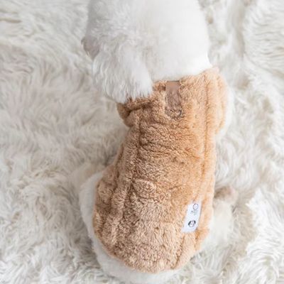 vetement-pour-chien-marron-clair-caniche-puppypolar